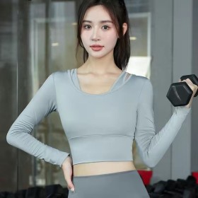 Yoga suit, exercise suit, women's gym top, tank top, morning running, spring and summer